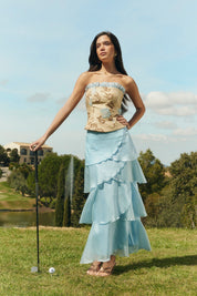 Falda Meredith Celeste